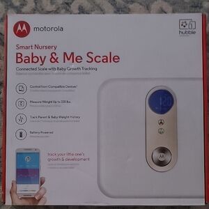 Motorola Smart Nursery Baby & Me Scale - White